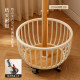 Small space looks big with multifunctional movable coat rack
