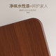 Solid wood clothes hanger at the end of the bed for storing clothes at night