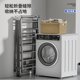 Folding clothes drying rack, removable multifunctional rack