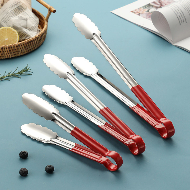 304加厚不锈钢自助餐食品夹 快餐店点心夹子烧肉牛排夹自助专用夹,淘宝优惠券,粉丝福利购,淘宝优惠卷