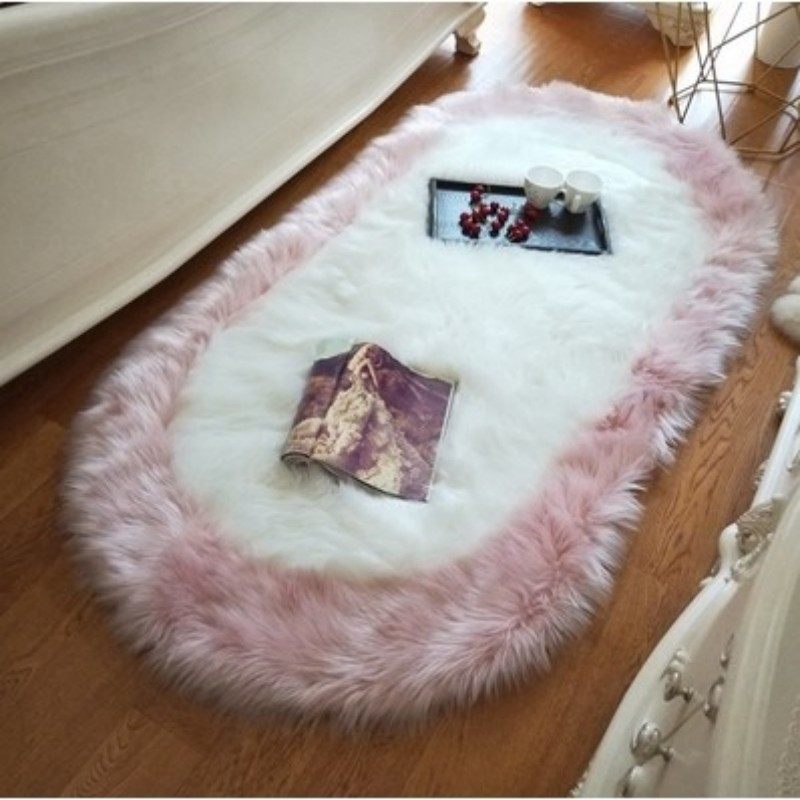 仿羊毛地毯长毛绒床边毯新款回形毯飘窗客厅简约茶几轻奢时尚地毯,淘宝优惠券,粉丝福利购,淘宝优惠卷