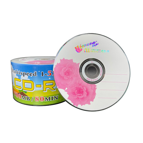 香蕉啄木鸟UPL玫瑰CD空白刻录光盘 CD音乐盘 数据CD刻录光盘 包邮 - 图1