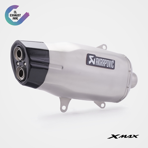 适用雅马哈XMAX300踏板摩托车排气管全段改装不锈钢碳纤维消声器 - 图3