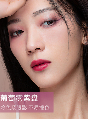 懒人家族 炫彩五色眼影盘 初学者自然哑光易上妆专柜品牌