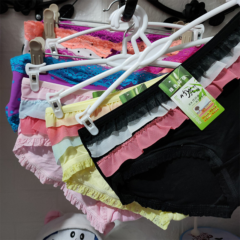 厂家直销全新软料扭不断内衣架 内衣店展示专用塑料衣架 - 图3