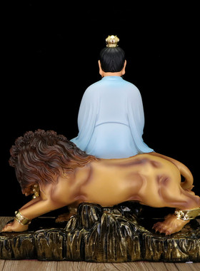 太乙救苦天尊神像家用供奉太乙真人坐骑青玄九阳上帝佛像树脂摆件