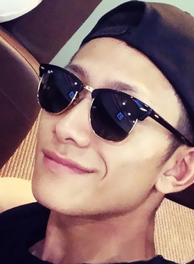 玻璃片登山钓鱼男女开车墨镜痞帅复古2025太阳镜司机驾驶防晒眼镜