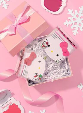 hellokitty可爱水润奶油腮红膏