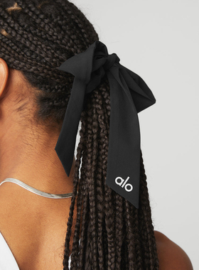 正品alo Love Knots Tie Scrunchie爱之结发带  时尚蝴蝶结发圈
