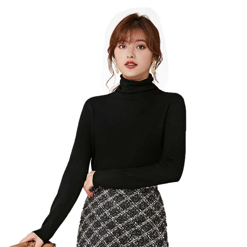 名人瑞裳秋装女2021年新款薄针织衫 名人瑞裳毛针织衫