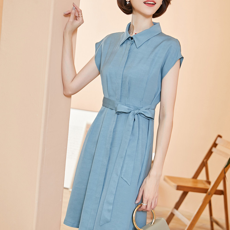 名人瑞裳2019新款夏甜美气质连衣裙 名人瑞裳连衣裙