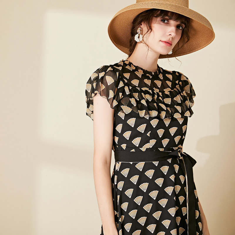  名人瑞裳连衣裙