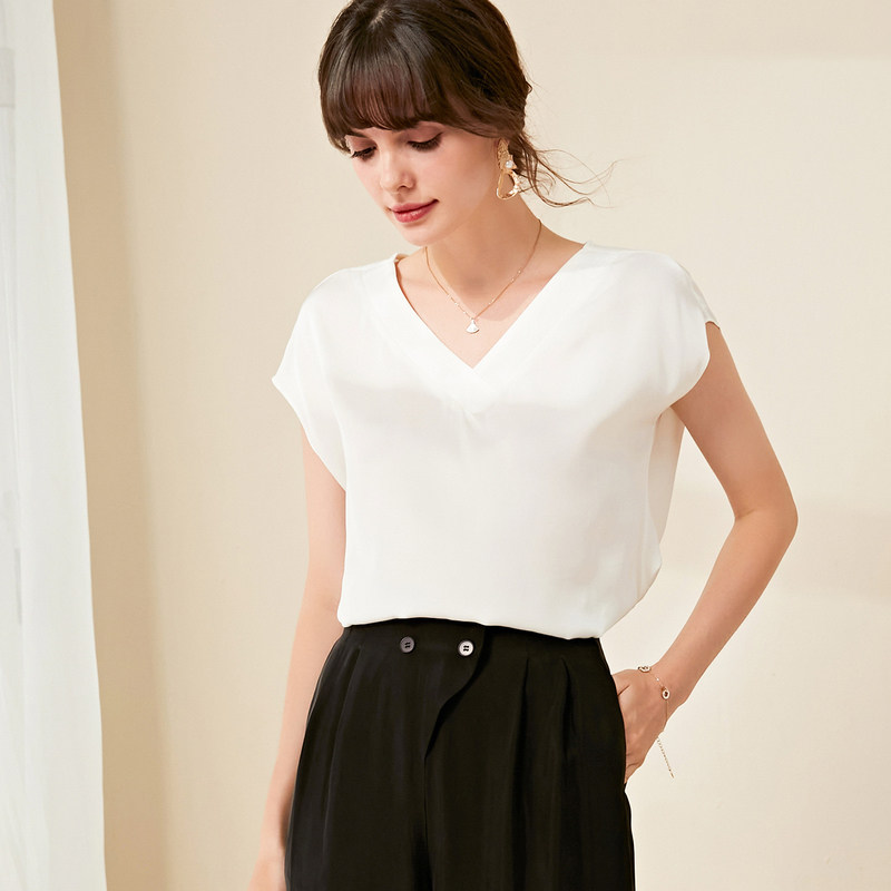 名人瑞裳短袖女装2020新款夏季t恤 名人瑞裳T恤