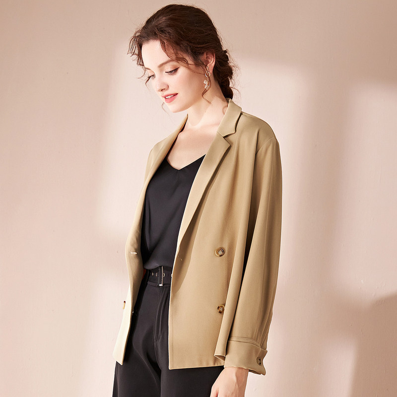 名人瑞裳2021年秋装新款职业ol西服 名人瑞裳西装