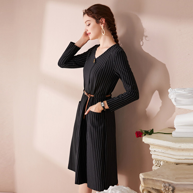 名人瑞裳秋装2020年新款女连衣裙 名人瑞裳连衣裙