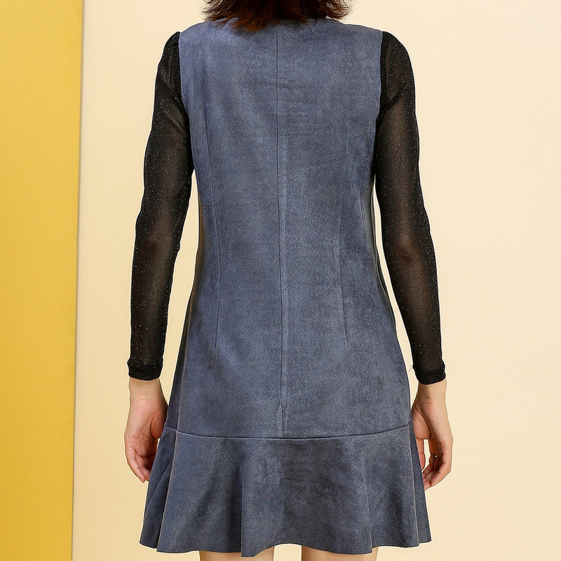 名人瑞裳女2019新款秋装长袖连衣裙 名人瑞裳连衣裙