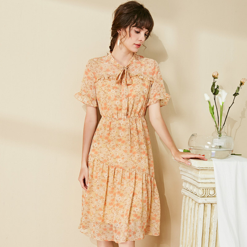  名人瑞裳连衣裙