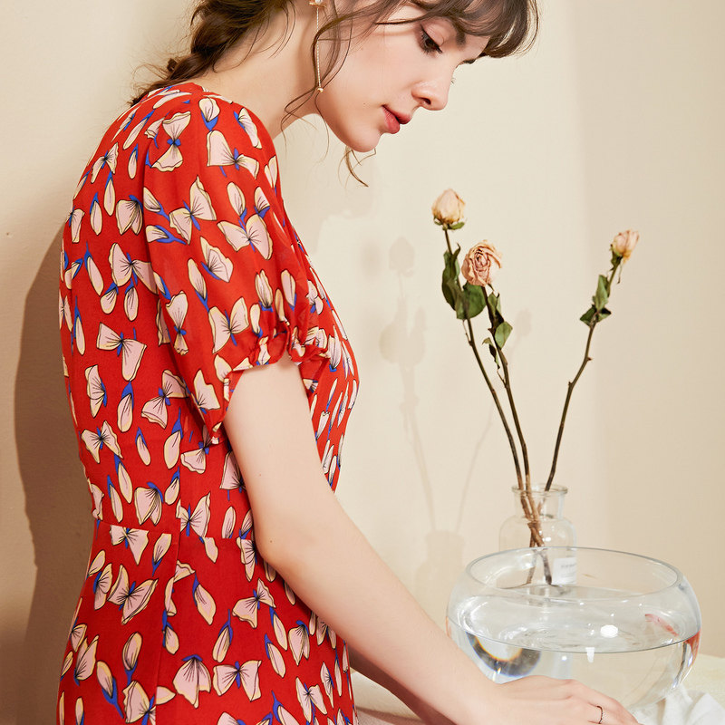  名人瑞裳连衣裙