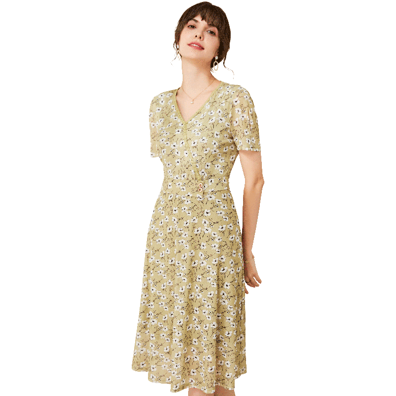  名人瑞裳连衣裙