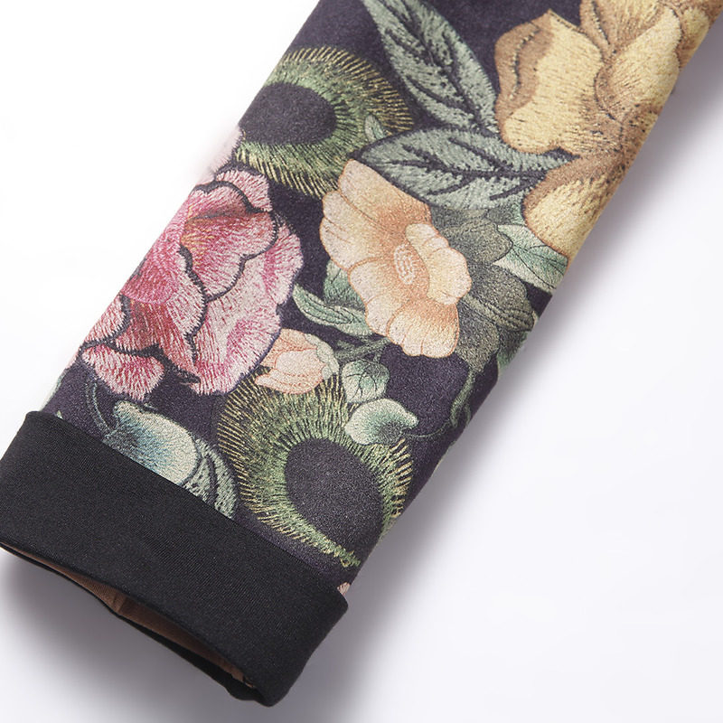 春装新款复古民族风名人瑞裳连衣裙 名人瑞裳连衣裙