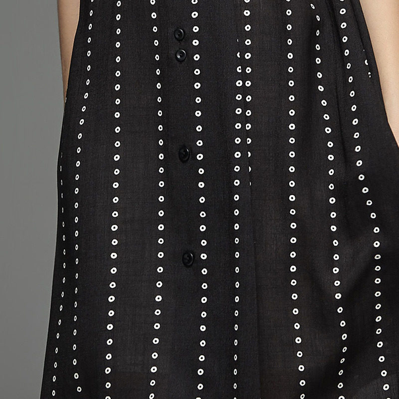 名人瑞裳夏装新款休闲中长款衬衫 名人瑞裳连衣裙