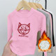 Girls' round neck velvet bottoming shirt 2025 autumn and winter new arc long-sleeved T-shirt children's baby warm tops