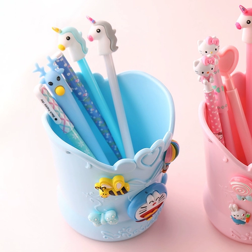 Универсальный держатель для ручек для школьников, канцтовары, милая система хранения