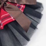 Кошачья одежда Новый год Holly Pet Pet Pet Bohnson Колтяжные колготки Юбка.