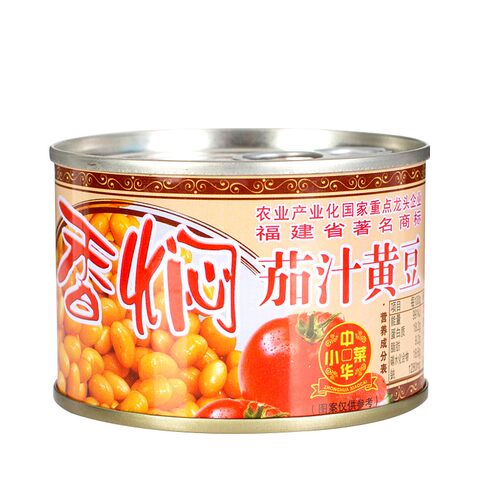 乐隆隆香焖茄汁黄豆184g开盖即食小菜罐头10罐以上包邮整箱优惠 - 图3