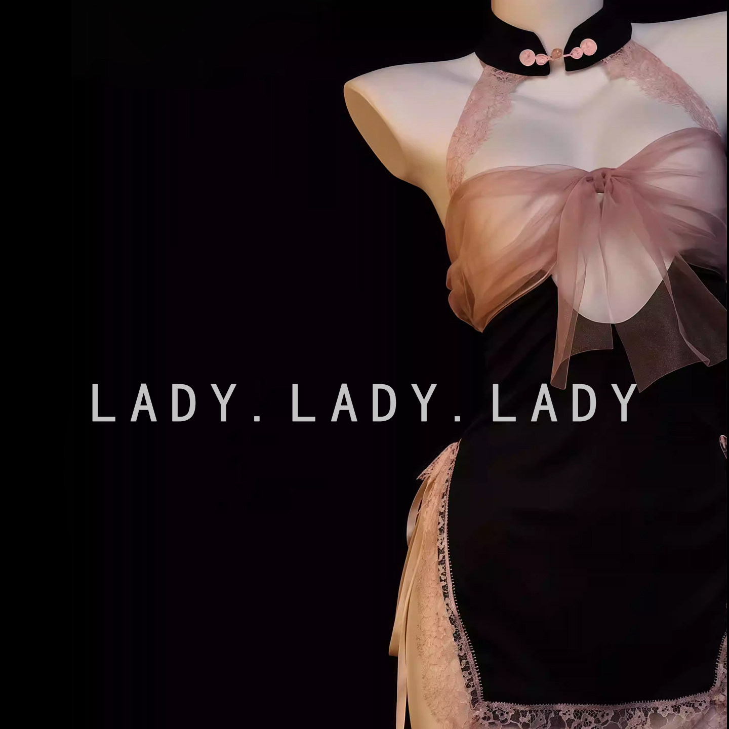 Lady内衣性感小胸蕾丝透视旗袍制服中式挂脖睡衣诱惑趣情qqny纯欲,淘宝优惠券,粉丝福利购,淘宝优惠卷