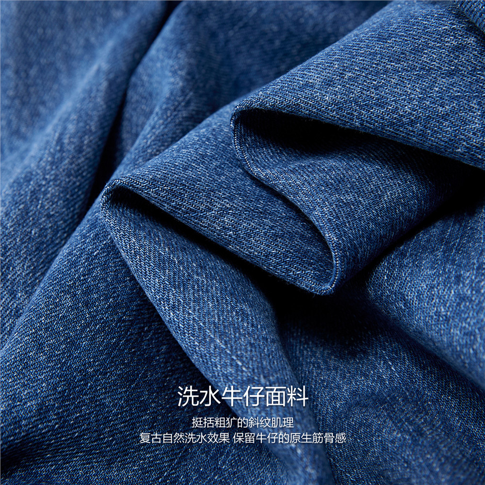 佐丹奴设计师款拼接灯芯绒翻领多口袋宽松水洗牛仔外套男18075813,淘宝优惠券,粉丝福利购,淘宝优惠卷