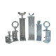 Galvanized tiger clip full size