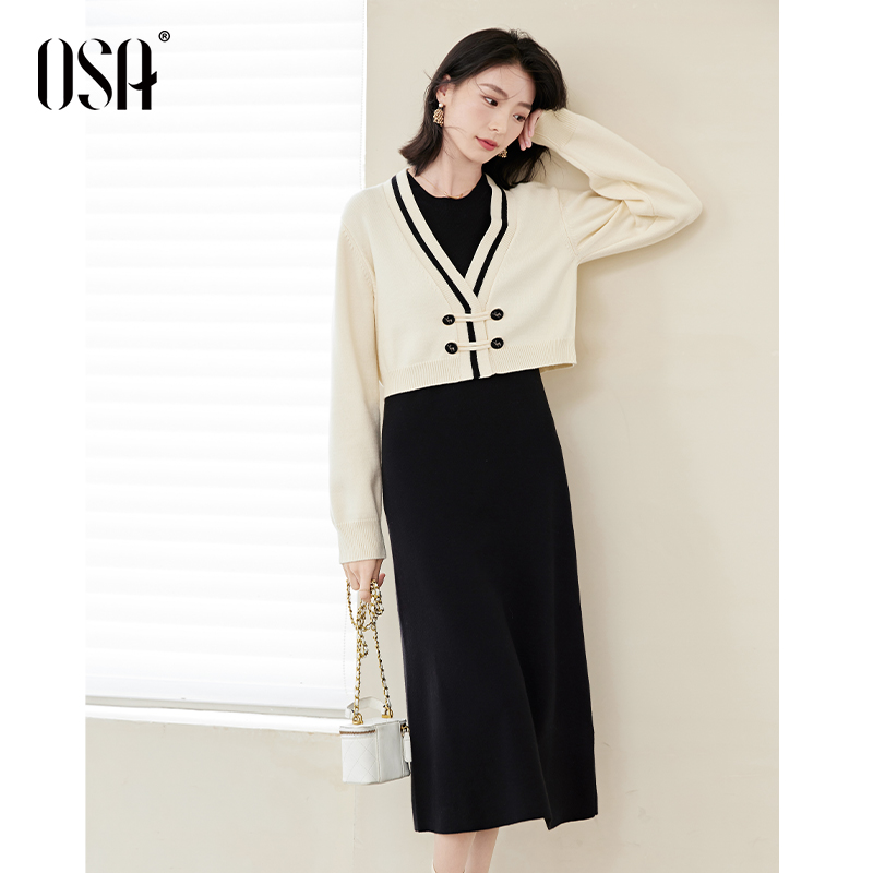  osa卿衣落连衣裙