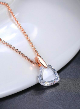 韩版气质冰心透亮优雅潮流项链