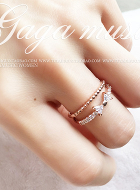 韩国时尚精致饰品小款蝴蝶结水晶