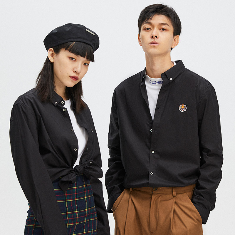 马克华菲潮牌长袖男士2020秋季衬衫 马克华菲衬衫