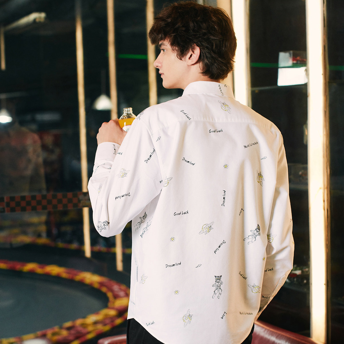 马克华菲长袖男士2020秋季新款衬衫 马克华菲衬衫