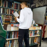 Осенняя многоцветная мужская толстовка с капюшоном для отдыха для влюбленных, с вышивкой, оверсайз