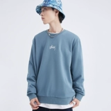 Осенняя базовая толстовка для влюбленных, с вышивкой, свободный крой