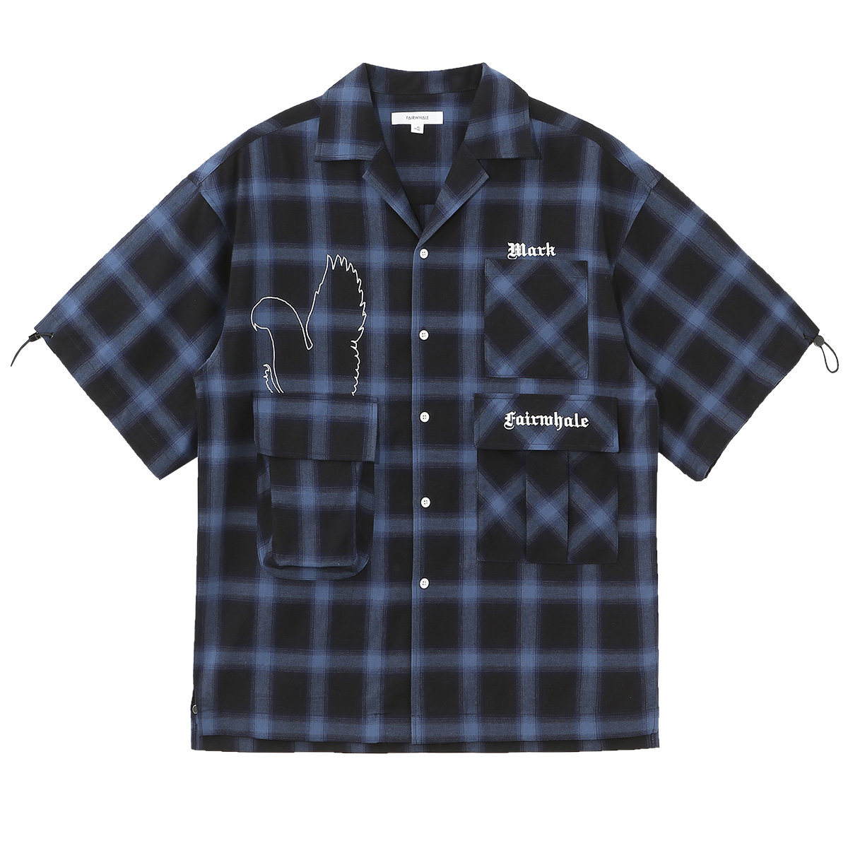 马克华菲短袖男士2020夏季新款衬衫 马克华菲衬衫