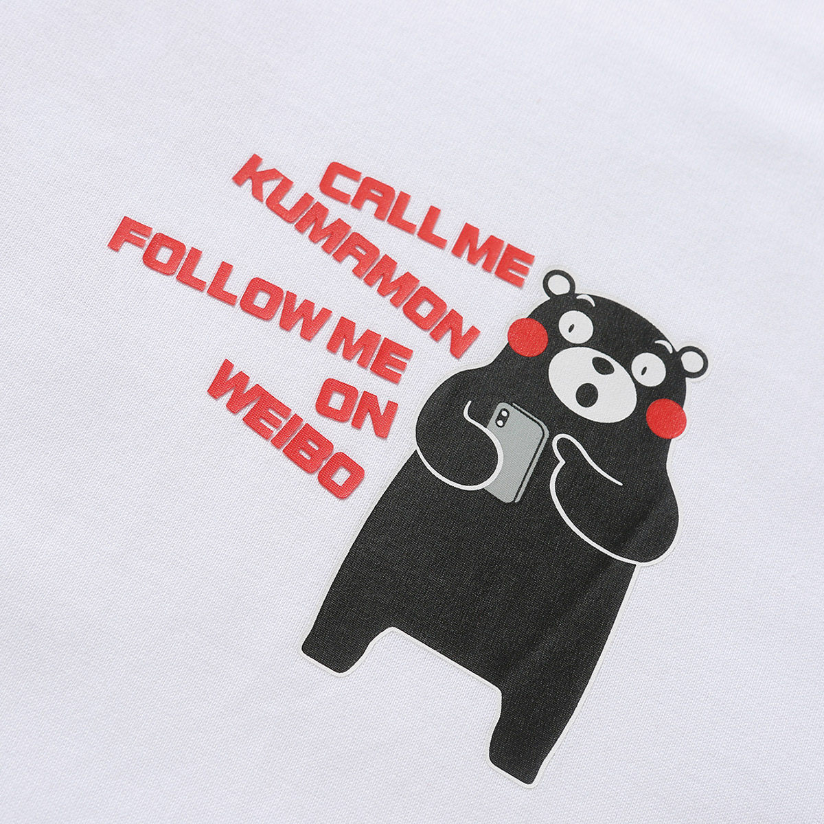 b马克华菲熊本熊联名款短袖潮t恤 马克华菲T恤