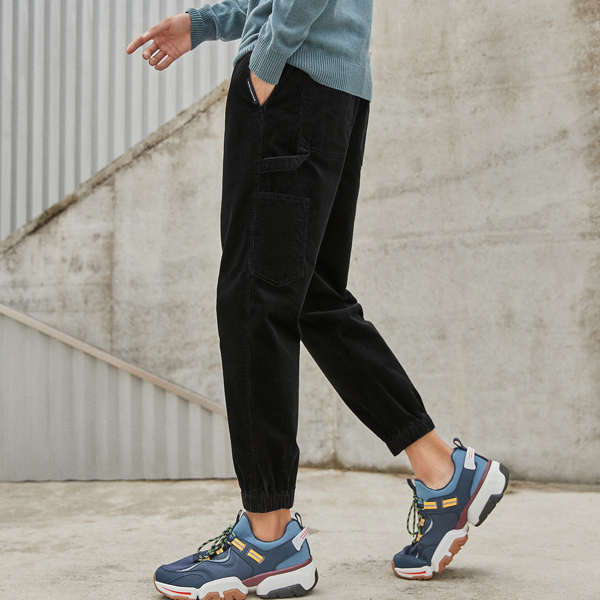 马克华菲2020秋季新款韩版休闲裤子 马克华菲休闲裤