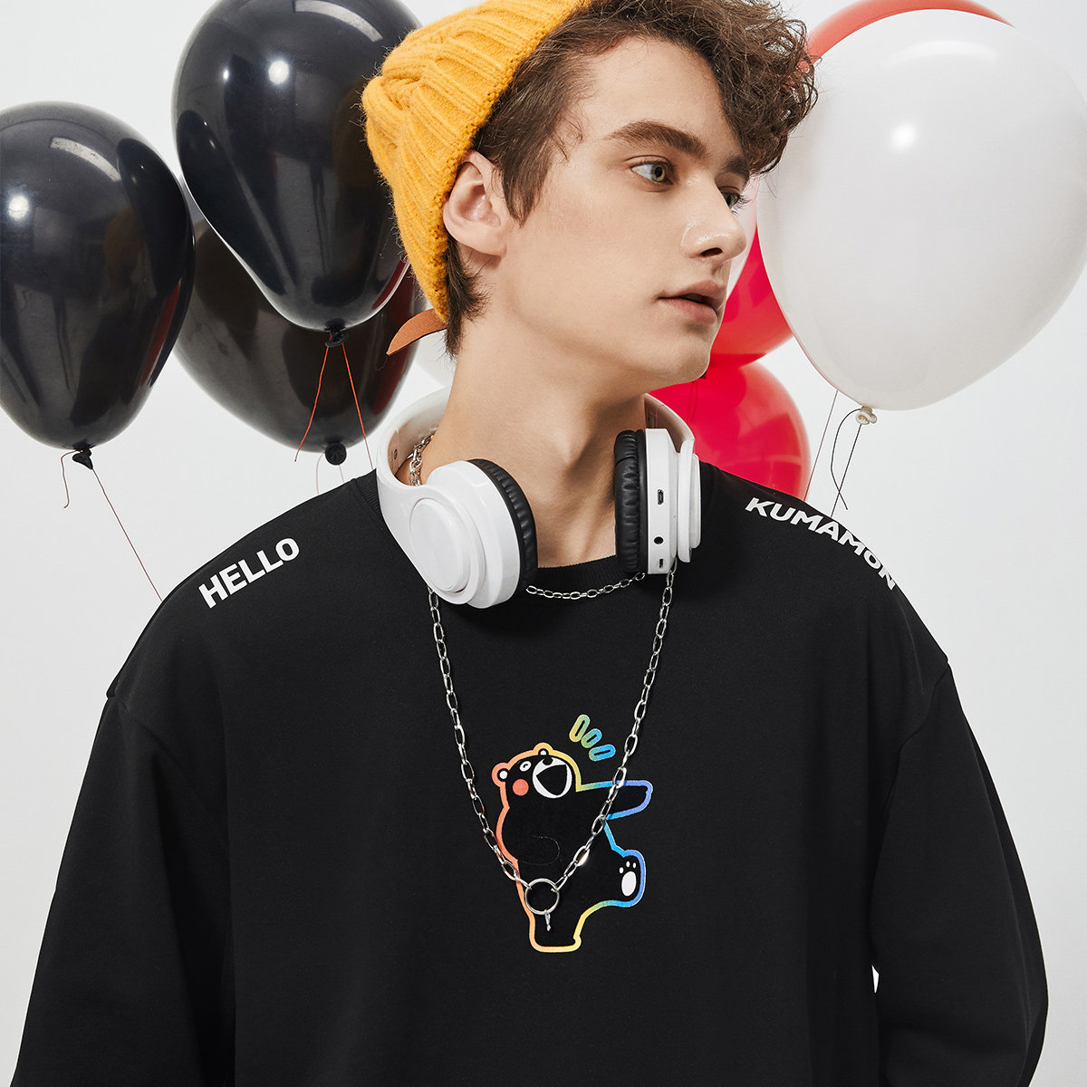 马克华菲潮牌熊本熊联名男2020卫衣 马克华菲卫衣