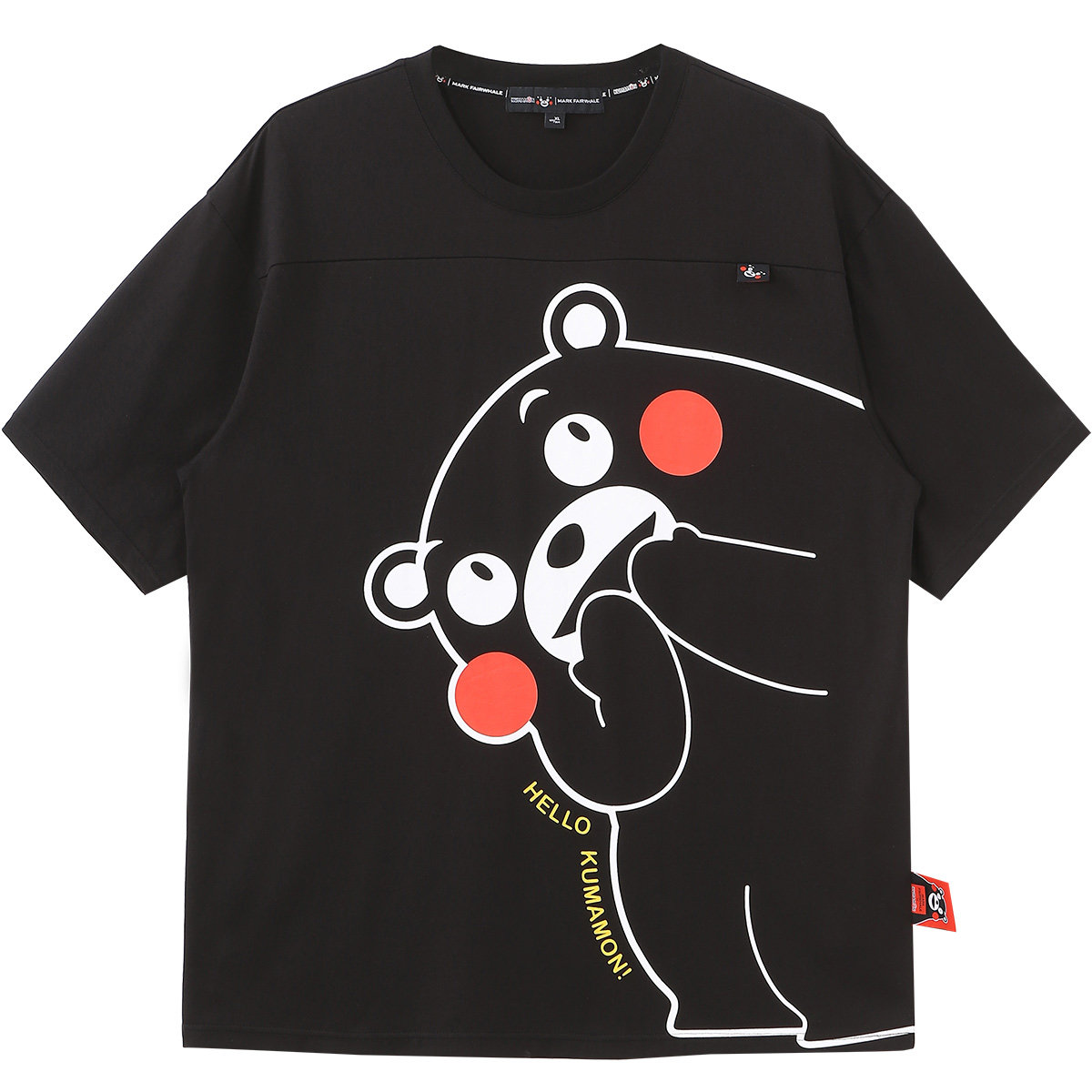 马克华菲熊本熊联名款短袖男士t恤 马克华菲T恤
