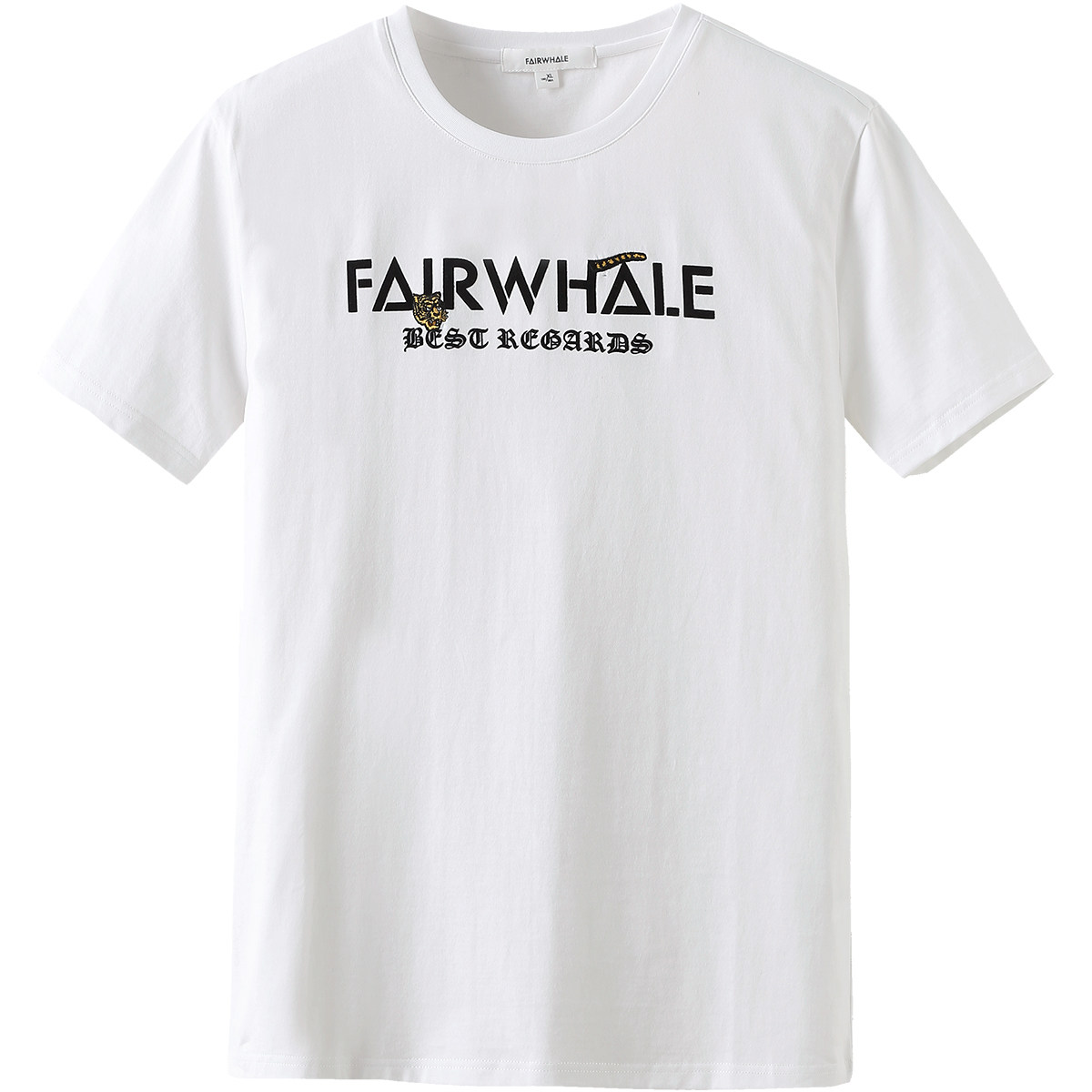 马克华菲短袖男士夏季新款植绒t恤 马克华菲T恤