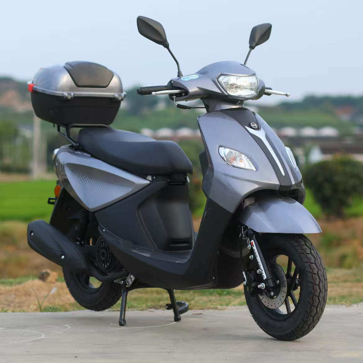 全新巧格JOG踏板摩托车国四电喷125CC可上牌燃油男女通用外卖省油 - 图1