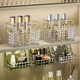 Mirror cabinet storage box wall-mounted oblique finishing box