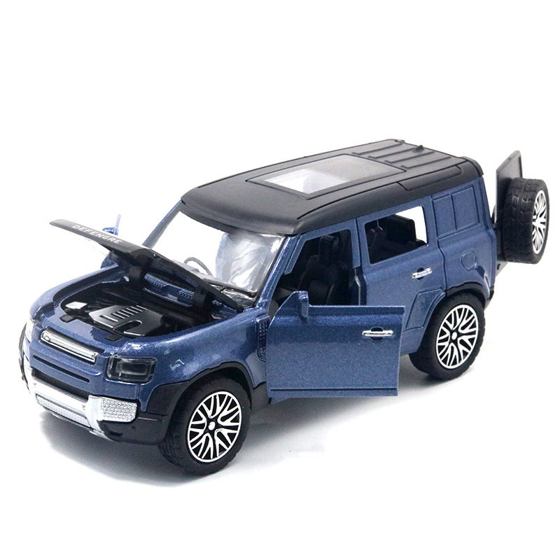 仿真雷克萨LX570路虎卫士乐途合金车模型儿童玩具汽车男孩摆件