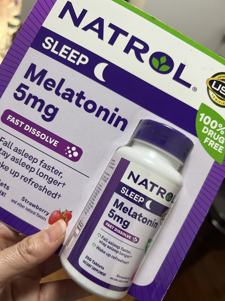 现货美国Natrol Melatonin褪黑素松果体素5mg 250片 - 图1