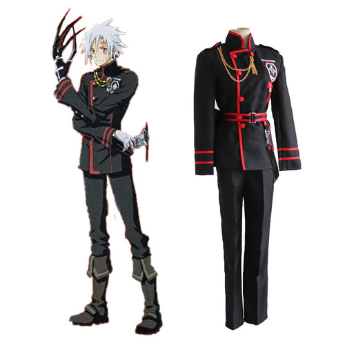 驱魔格雷少年亚连沃克cos服 黑色教团cosplay服装男 全套现货促销 - 图3